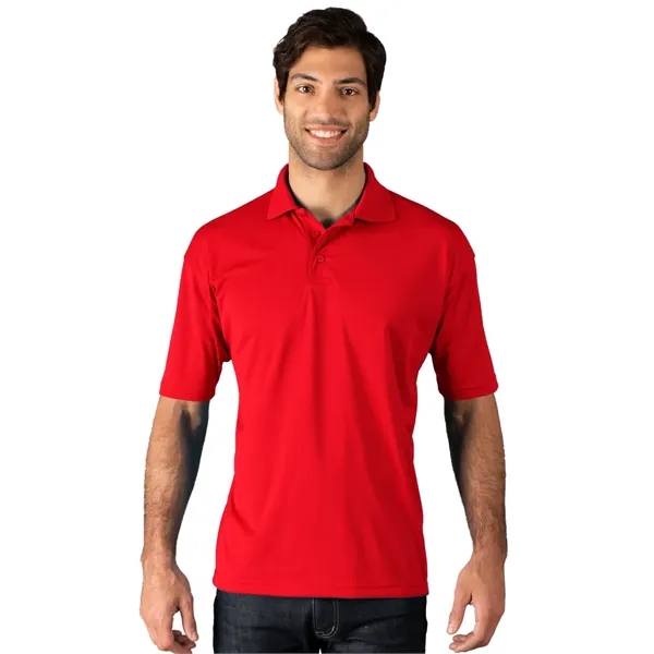 Men's Snag Resistant Wicking Short-Sleeve Polo