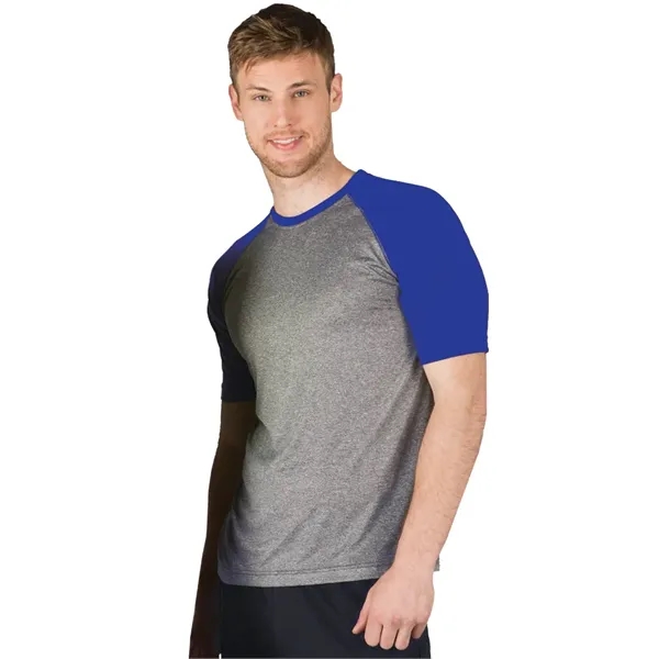 Adult S/S Crew Neck Baseball Tee