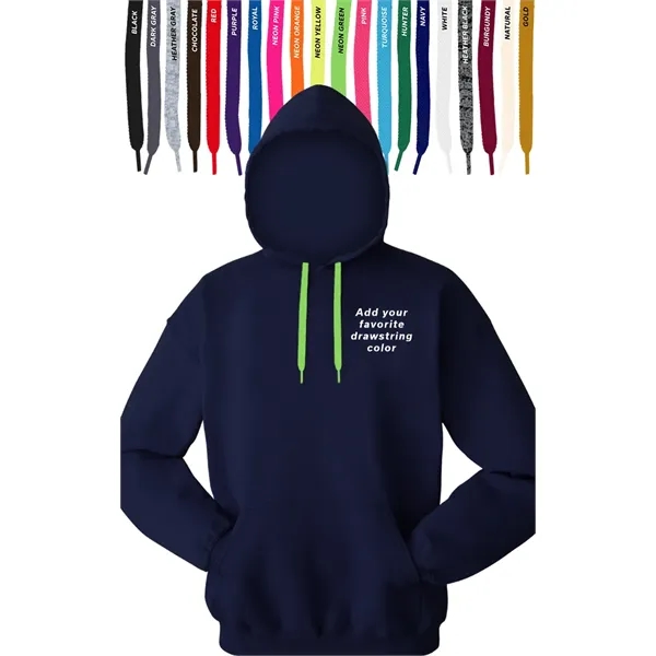 Custom Drawstring Pullover Hoodie
