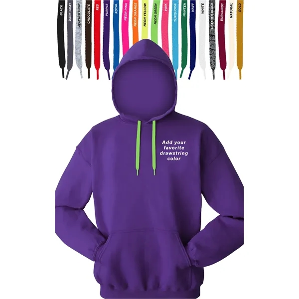 Custom Drawstring Pullover Hoodie