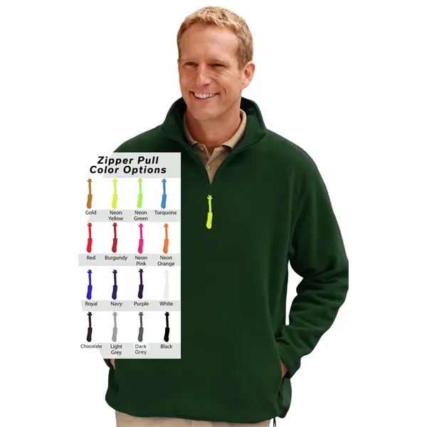 Custom Zipper Pull Polar Flleece Pullover