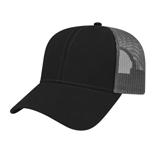 Two-Tone Trucker Mesh Back Cap