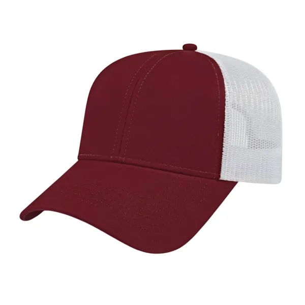 Two-Tone Trucker Mesh Back Cap