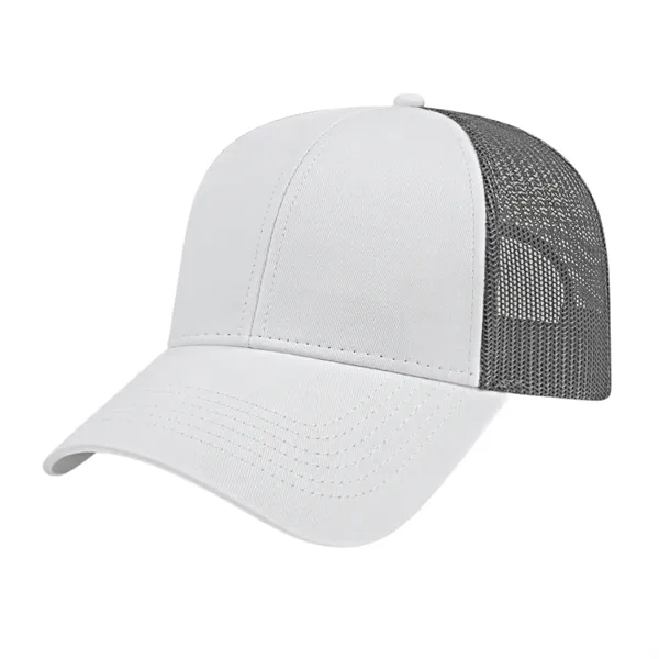 Two-Tone Trucker Mesh Back Cap
