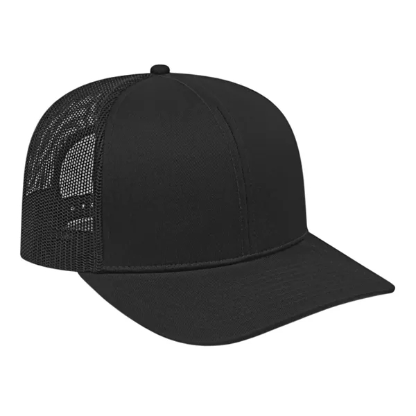 Poly/Cotton Trucker Mesh Back Cap