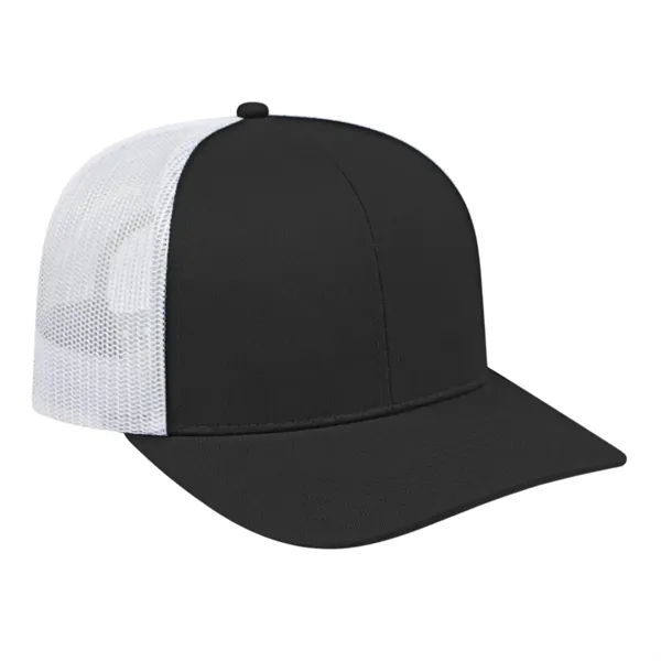 Poly/Cotton Trucker Mesh Back Cap