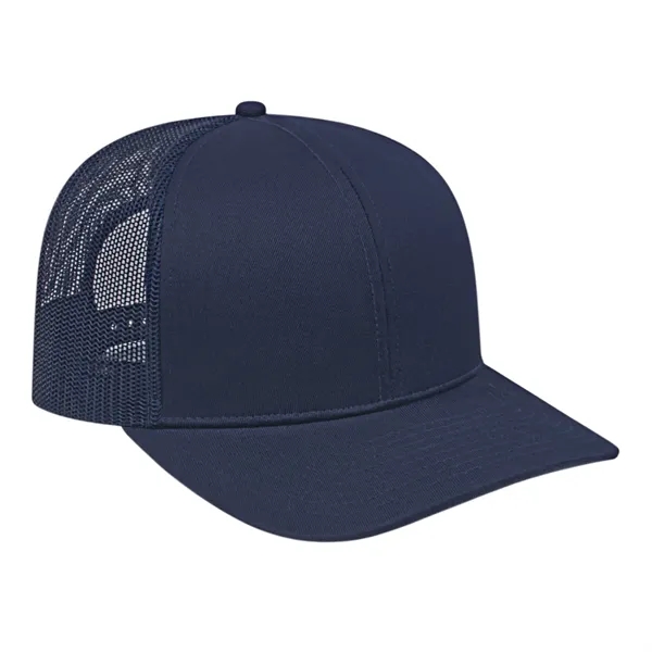 Poly/Cotton Trucker Mesh Back Cap