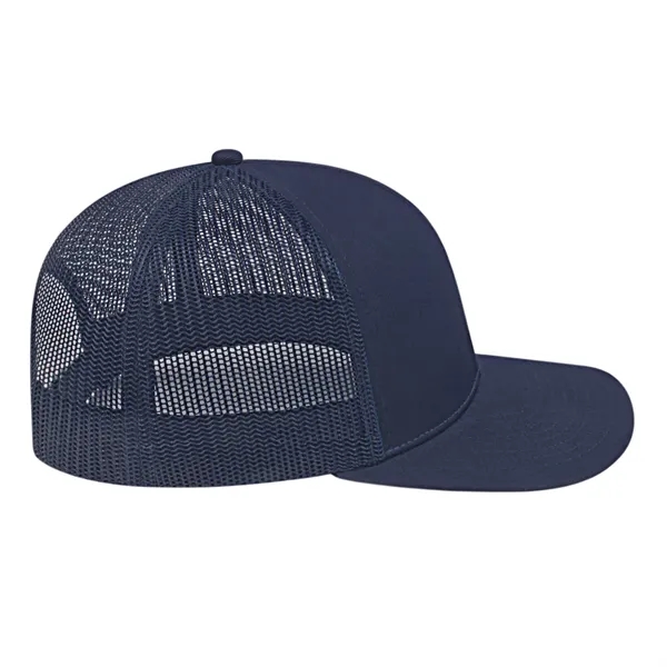 Poly/Cotton Trucker Mesh Back Cap
