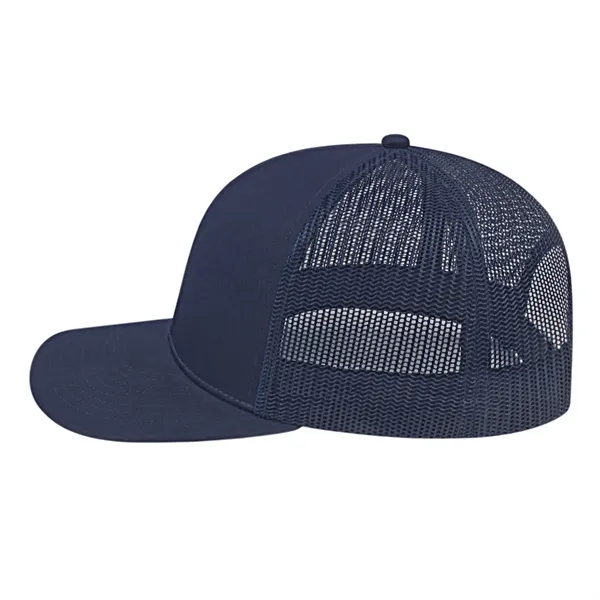 Poly/Cotton Trucker Mesh Back Cap