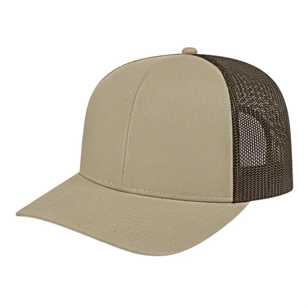 Poly/Cotton Trucker Mesh Back Cap