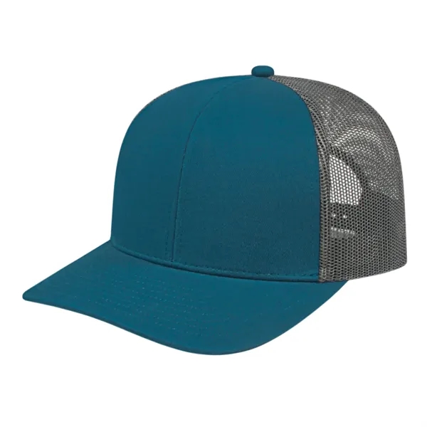 Poly/Cotton Trucker Mesh Back Cap