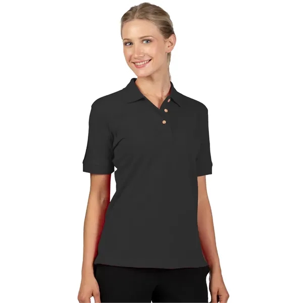 Ladies' 100% Cotton Pique Polo