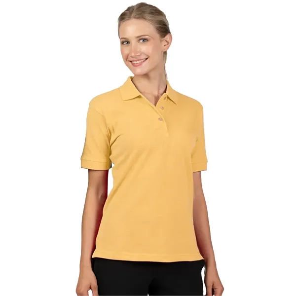 Ladies' 100% Cotton Pique Polo