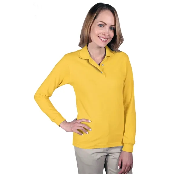 Custom Ladies' Superblend L/S Polo