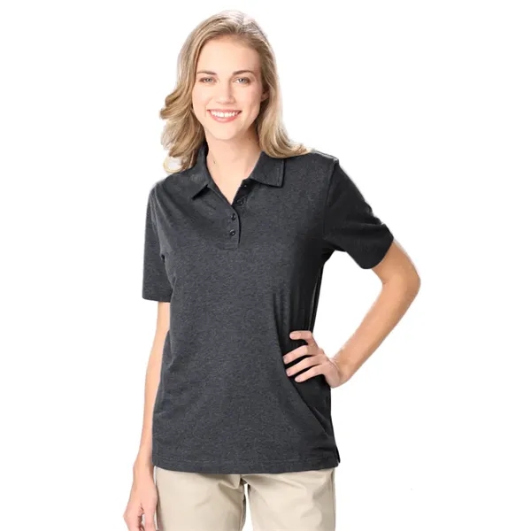 Ladies' Heathered Polo