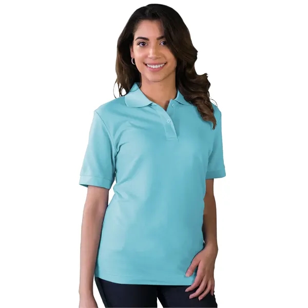 Ladies' Soft Touch Short-Sleeve Pique Polo