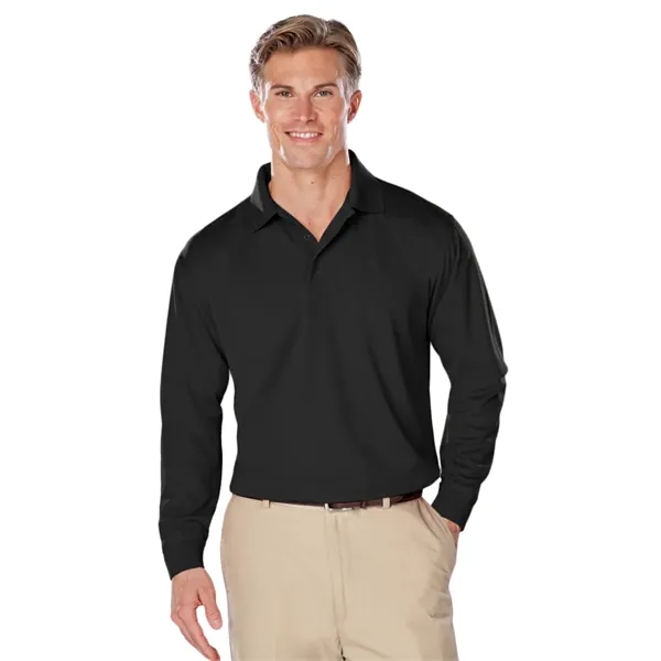 Men's Snag Resistant Wicking L/S Polo