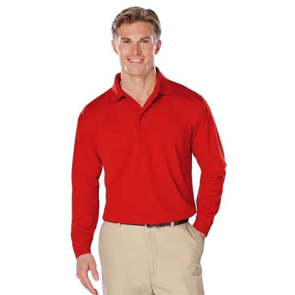 Men's Snag Resistant Wicking L/S Polo