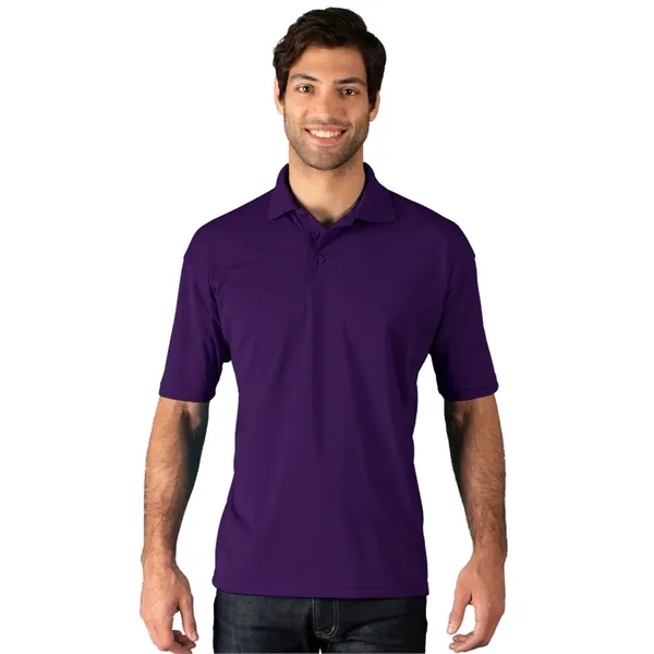 Men's Snag Resistant Wicking Short-Sleeve Polo