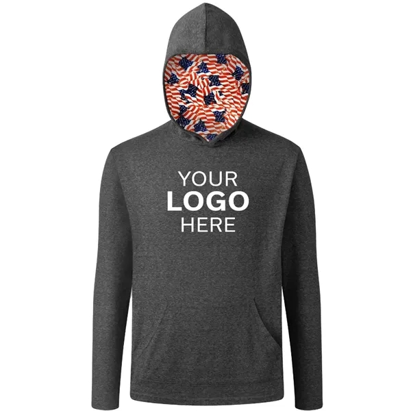 Americana Adult Triblend Pullover Hoodie