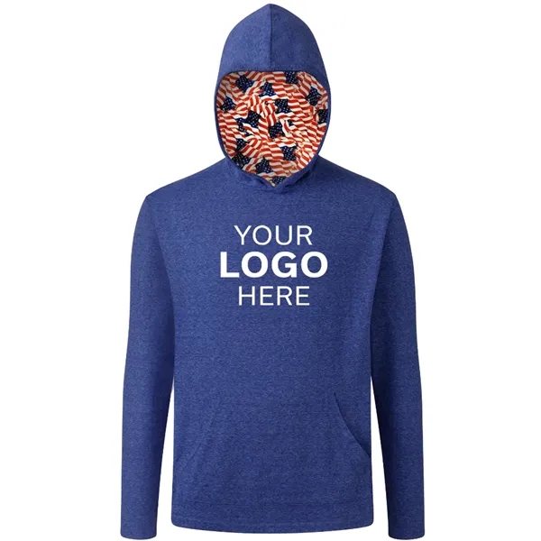 Custom Americana Adult Triblend Pullover Hoodie