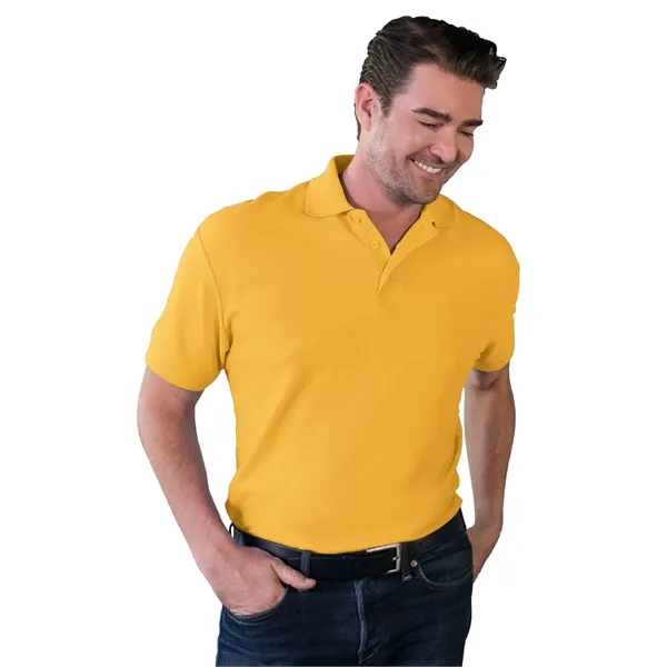Men's Soft Touch Short-Sleeve Pique Polo