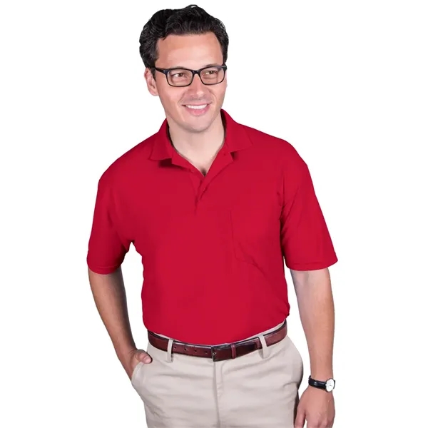 Adult Soft Touch S/S Pocket Polo