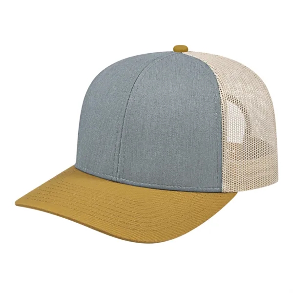 Custom Poly/Cotton Trucker Mesh Back Cap