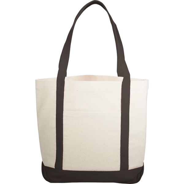 10 oz. Cotton Canvas Boat Tote Bags (12.25" x 14.75") - 10 oz. Cotton Canvas Boat Tote Bags (12.25" x 14.75") - Image 5 of 12