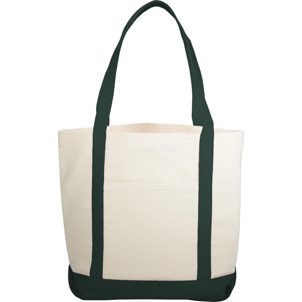 10 oz. Cotton Canvas Boat Tote Bags (12.25" x 14.75") - 10 oz. Cotton Canvas Boat Tote Bags (12.25" x 14.75") - Image 6 of 12