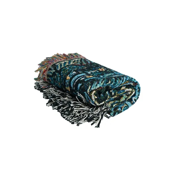 Custom Premium Woven Throw Blanket - 60 in. x 80 in.