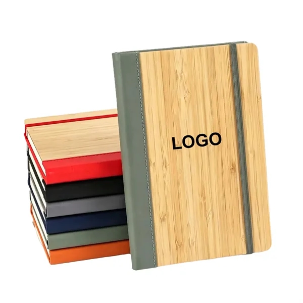 Eco-friendly Bamboo Cover Notebook