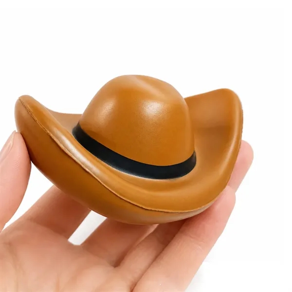 Custom Cowboy Hat Stress Ball Toy