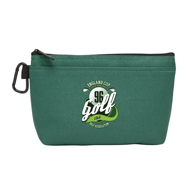 Clear Clip Caddy - Versatile Golf & Travel Accessory Pouch
