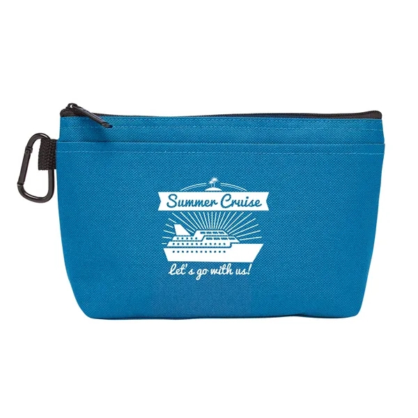 Clear Clip Caddy - Versatile Golf & Travel Accessory Pouch