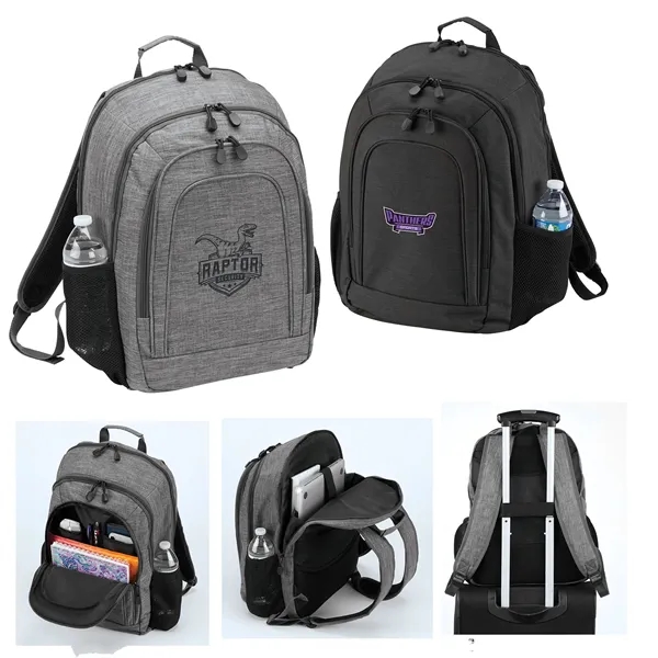 Elite Travel Laptop Backpack Bag - 600D Polyester (2 Colors)