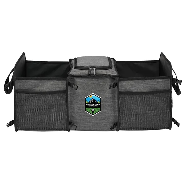 Tailgater Trunk Cooler Organizer - Versatile Use Tote Bag