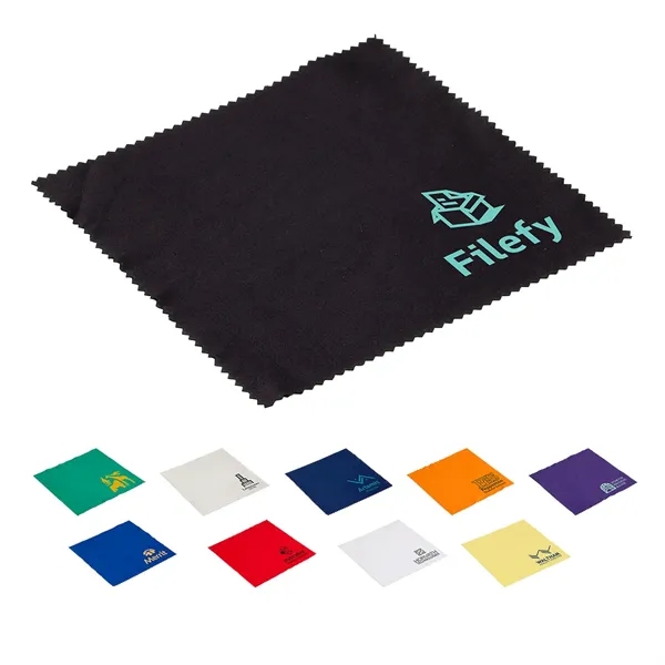 Premium 6" x 6" Microfiber Cloth- 1-Color