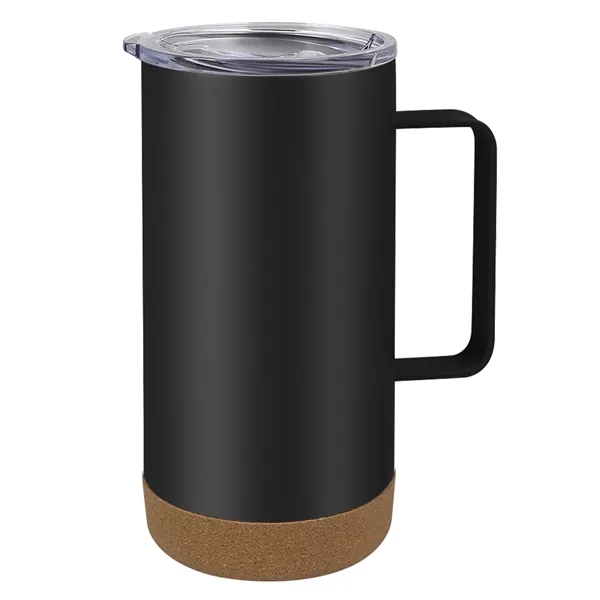 16oz Insulated Stainless Steel Travel Mug W/ Cork Bottom