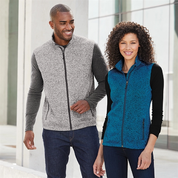Port Authority® Sweater Fleece Vest - Port Authority® Sweater Fleece Vest - Image 2 of 4