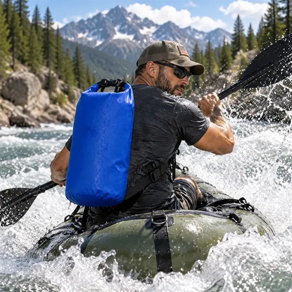 Portable 10L PVC Waterproof Dry Bag For Boating