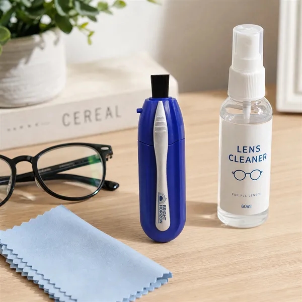 Portable Microfiber Eyeglass Lens Cleaner