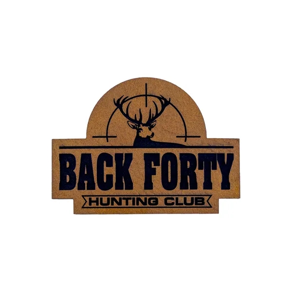 Custom Laser Engraved Leatherette Patches