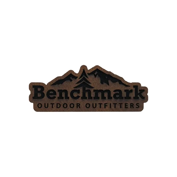 Custom Laser Engraved Leatherette Patches