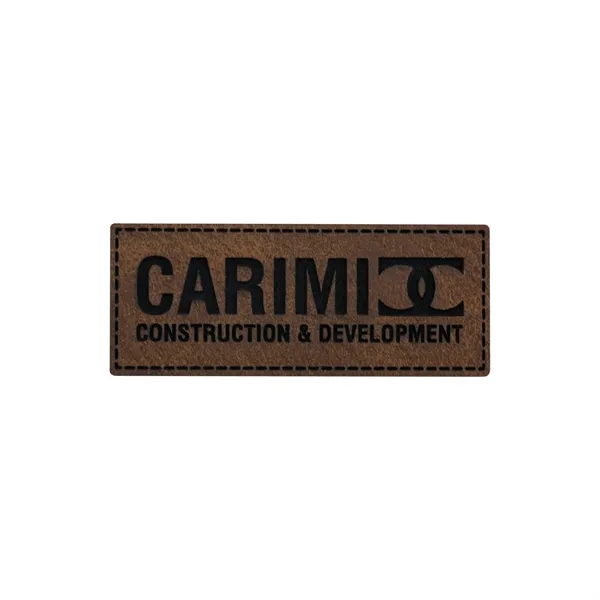 Custom Laser Engraved Leatherette Patches