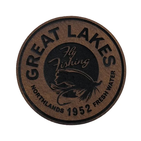 Custom Laser Engraved Leatherette Patches