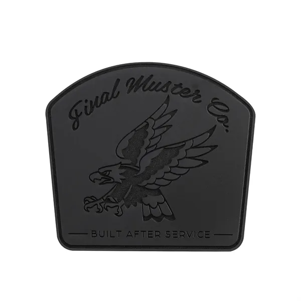 Custom Laser Engraved Leatherette Patches