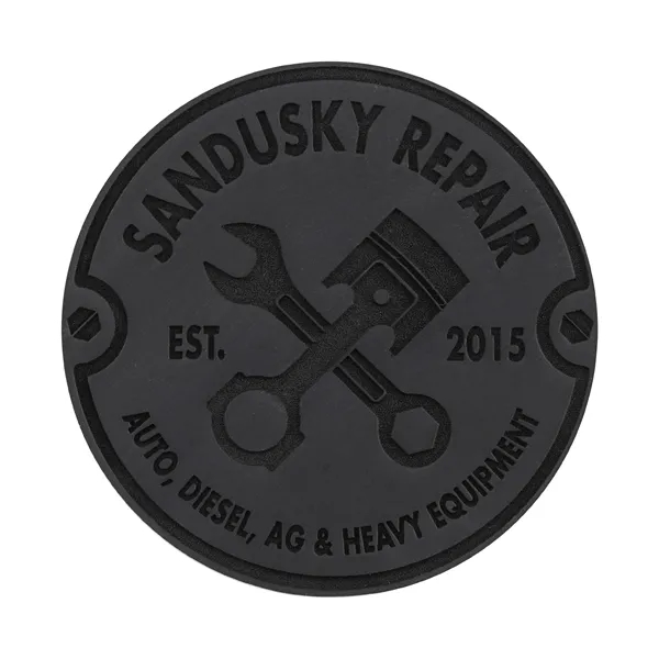 Custom Laser Engraved Leatherette Patches