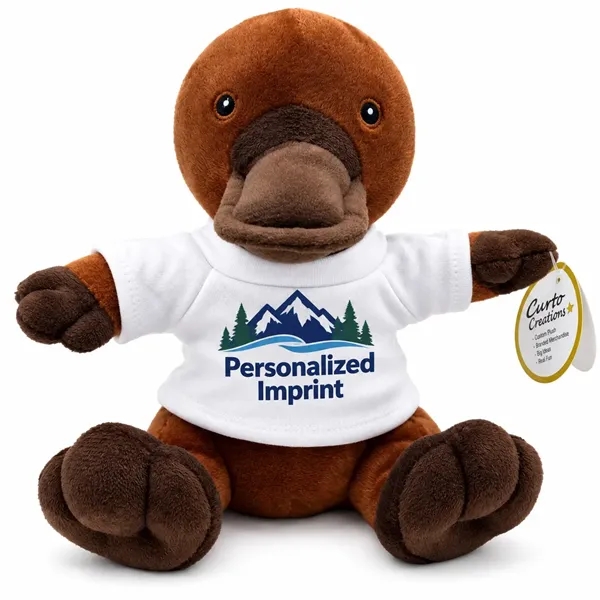 Super Soft Stuffed Animal, 8"- Platypus