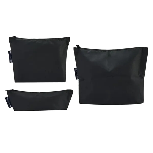 BUILT® Travelwise 3-Piece Top Zip Pouch Set